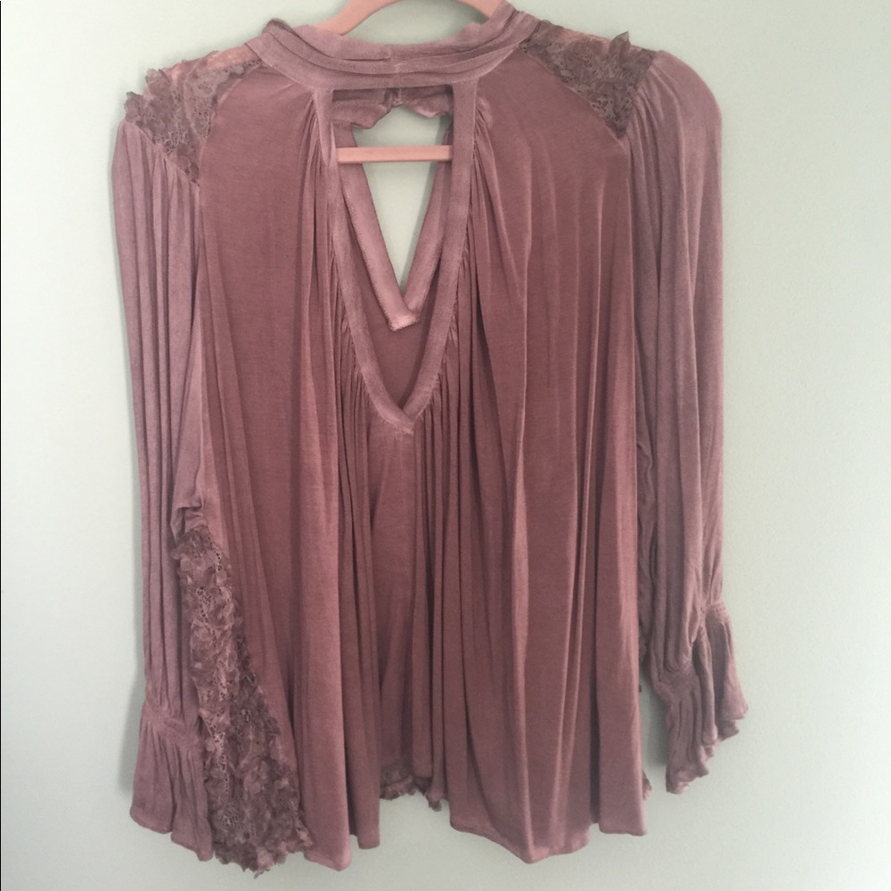 P O L Lace Blouse